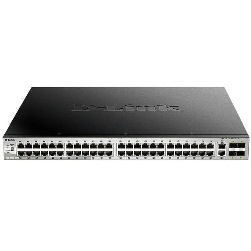 Коммутатор D-Link DGS-3130-54PSB1A PROJ L2 Managed Switch black-silver 18134600₽
