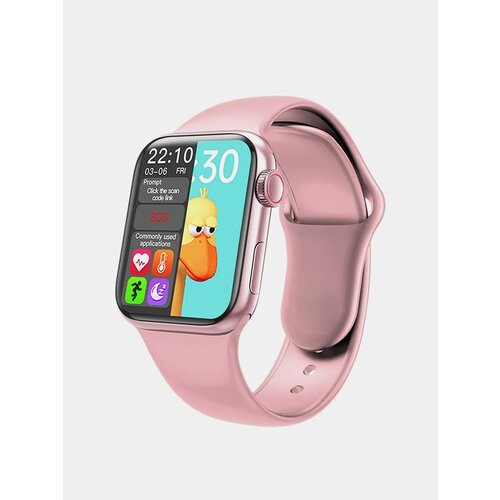 Смарт часы 8 серия Розового цвета Максимальный функционал 225000₽