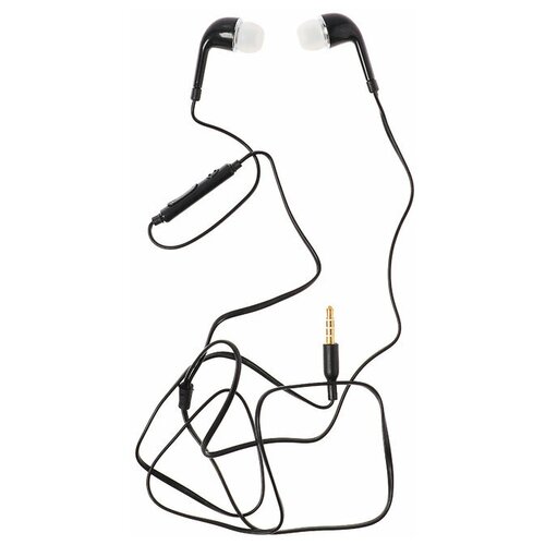 Наушники OXION HS230BK вакуумные микрофон 100 дБ 16 Ом 35 мм 1 м чёрные 64000₽