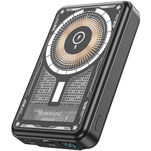 Аккумулятор внешний Borofone BJ29, Discovery, 10000mAh, PD 20Вт, цвет: чёрный