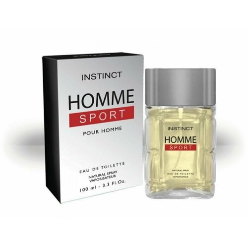 Мужская туалетная вода Instinct Homme Sport, 100 мл туалетная вода instinct homme sport 100 мл