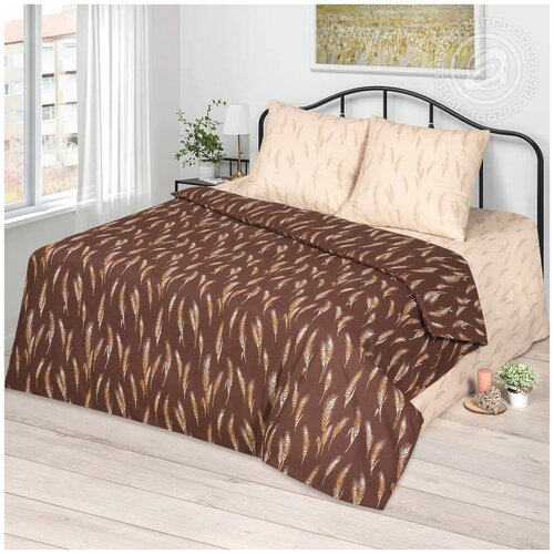 фото Постельное белье бязь артдизайн златица 2-х спальное с евро простыней ivselena