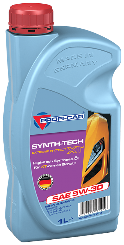 PROFI-CAR 13101 PROF 5W30 (1L) SYNTH-TECH XT SAE_масло моторное! синт.\API SN, ILSAC GF-5