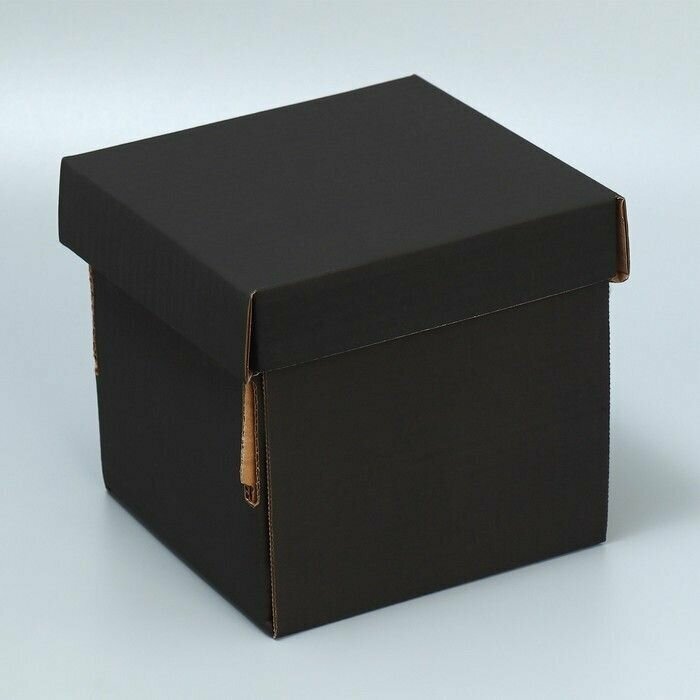 Складная коробка "Черная", 15х15х15 см
