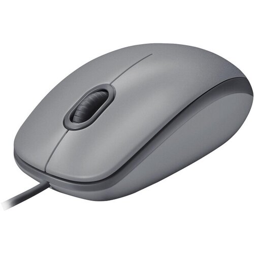 Мышь компьютерная Logitech M110 черная (910-005502/910-005490)