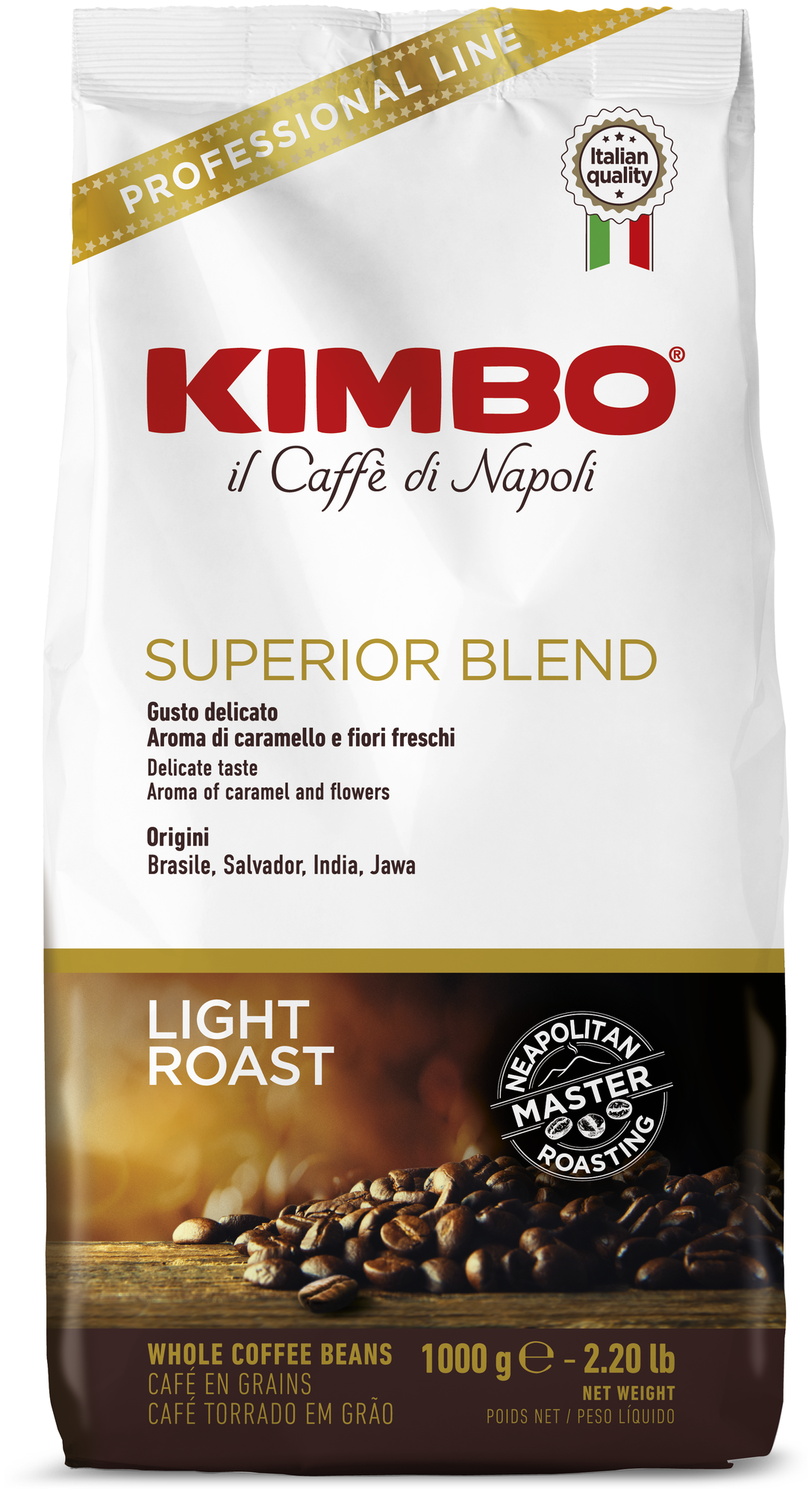 Кофе в зернах Kimbo Superior Blend, 1 кг