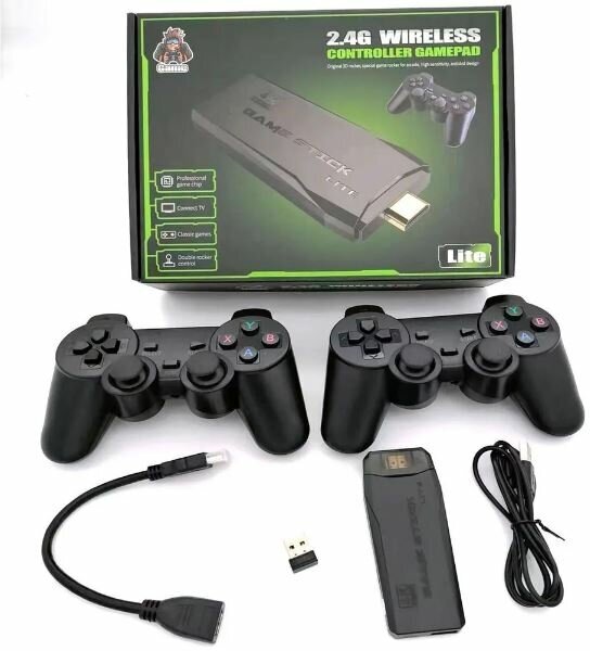 Игровая приставка; Game Stick Lite 64 GB; 20 000 игр