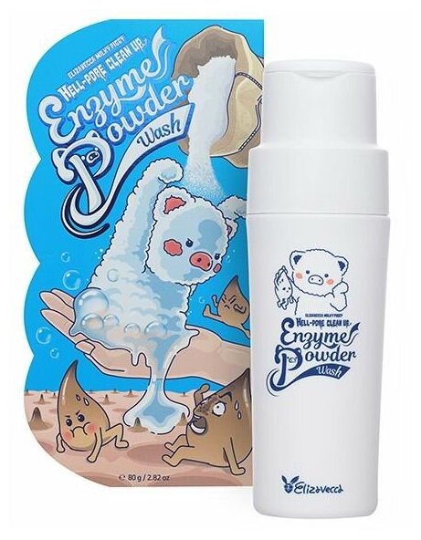 Средство для умывания Elizavecca Milky Piggy Hell-Pore Clean Up Enzyme Powder Wash Энзимная пудра 8809520942232