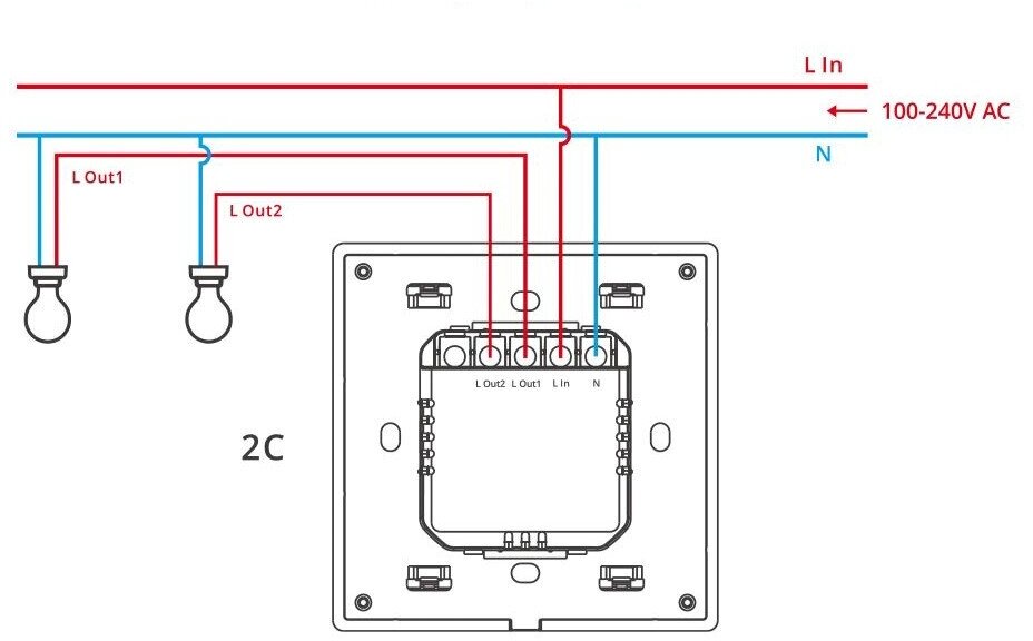 Сенсорный выключатель Sonoff TX ULTIMATE T5-1C-86 - фотография № 6