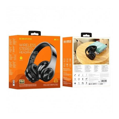 Беспроводные Bluetooth-Наушники BOROFONE BO13 Joyness Черного Цвета 165000₽