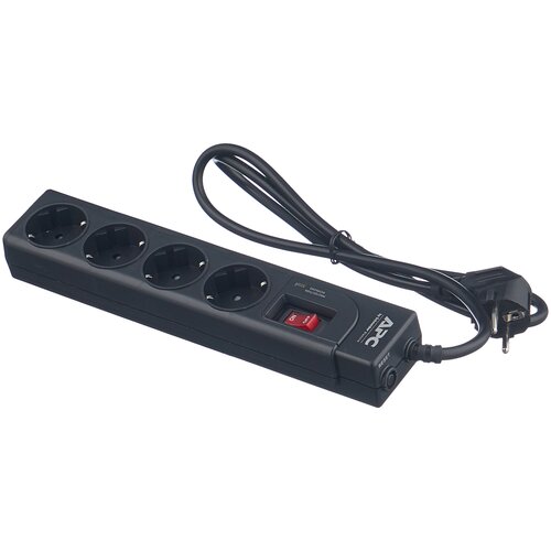 Сетевой фильтр APC Essential SurgeArrest 4 outlets, 1 meter power cord, 230V Russia P43B-RS