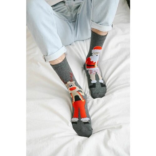 фото Носки happy frensis, размер 41/45, серый