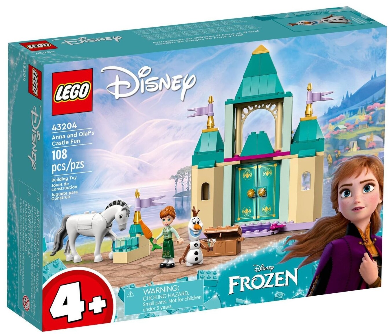 Конструктор LEGO ® Disney Princess™ 43204 Веселье в замке Анны и Олафа