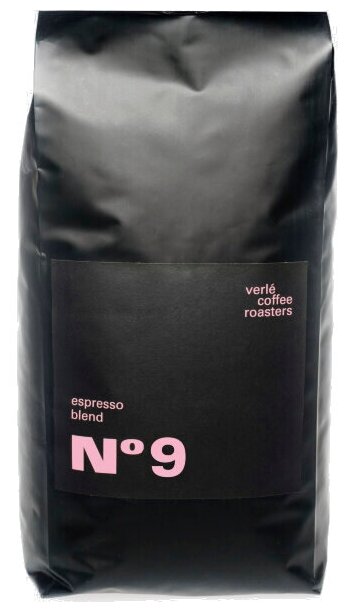 Кофе в зернах Verle Espresso Blend №9, Арабика 100%, 1 кг - фотография № 1