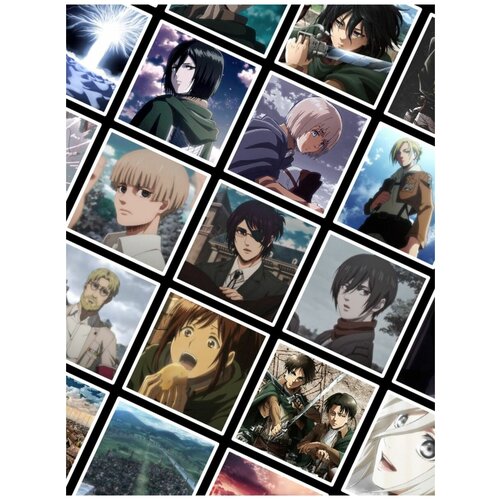 Наклейки Attack on Titian