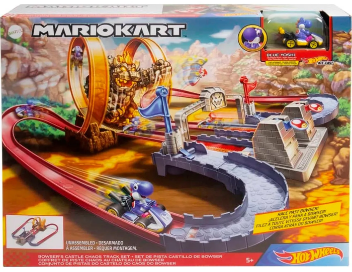 Трек Hot Wheels Mario Kart Bowsers Castle Chaos GNM22