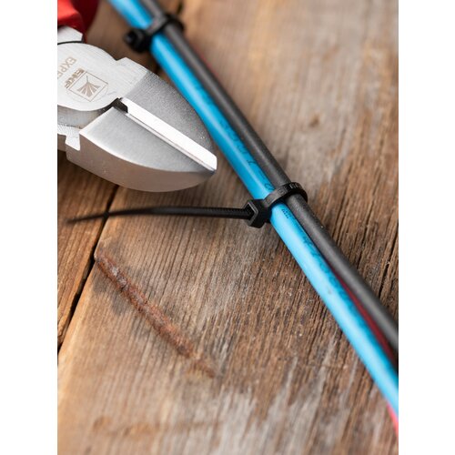 Хомут нейлоновый черный 25х120 100шт EKF Basic 150₽