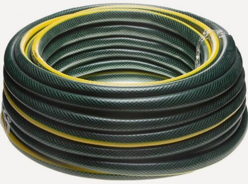 Изображение товара Шланг садовый Grinda STANDARD трёхслойный 3/4", 15 атм, 25 м, 429000-3/4-25