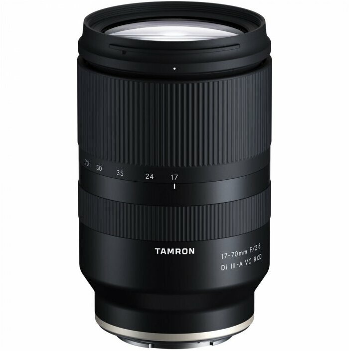 Объектив Tamron 17-70mm F/2.8 Di III-A VC RXD (B070S) Sony E, черный — купить в интернет-магазине по низкой цене на Яндекс Маркете