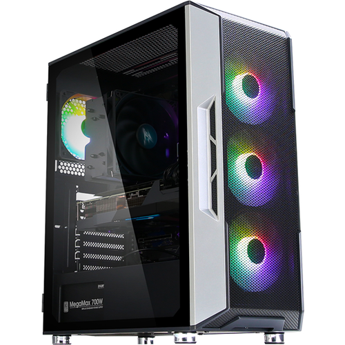 Корпус ZALMAN I3 NEO WHITE, ATX, WHITE, FRONT MESH, WINDOW, 2x3.5, 3x2.5, 1xUSB2.0, 2xUSB3.0, FRONT 3x120mm RGB, REAR 1x120mm RGB (I3 NEO White)