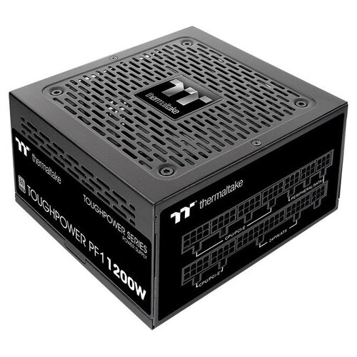 Блок питания Thermaltake ATX 1200W Toughpower PF1 80 platinum 24844pin APFC 140mm fan color LED 12xS 3136900₽