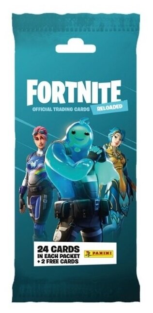 Набор карточек Panini FORTNITE TCG RELOADED (26 карточек)