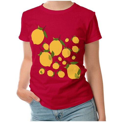 фото Футболка roly, размер s, красный