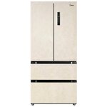 Многокамерный холодильник Midea MDRF631FGF34B бежевый - изображение