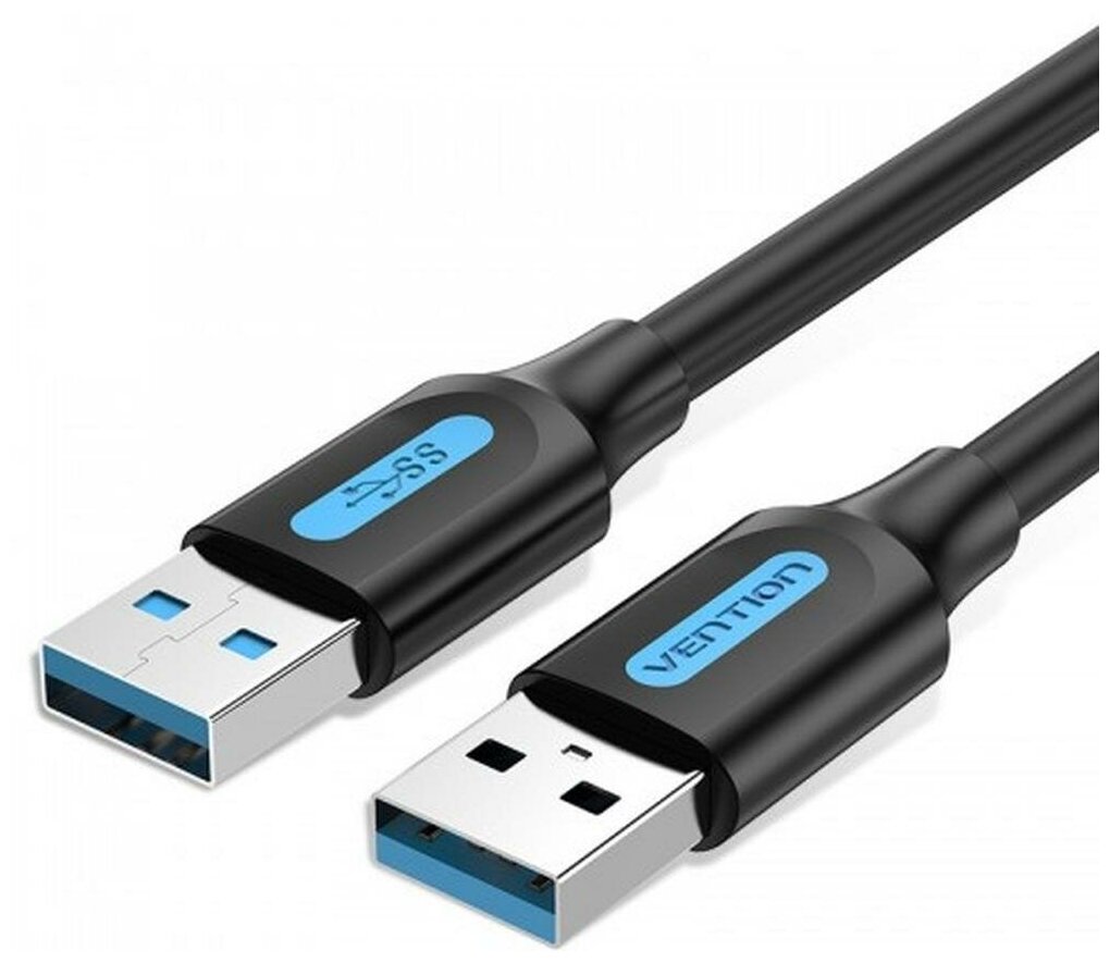 Кабель USB3.0 тип А(m)-A(m) 0.5м. Vention (CONBD)