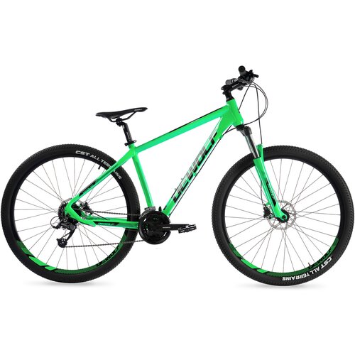 Горный (MTB) велосипед Dewolf Grow 30 (2022) неоновый/зеленый/черный 22