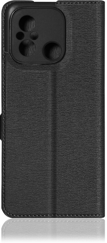 Чехол с флипом для Xiaomi Redmi 12C/Poco C55 DF xiFlip-89 (black)