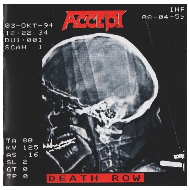 ACCEPT Death Row, CD