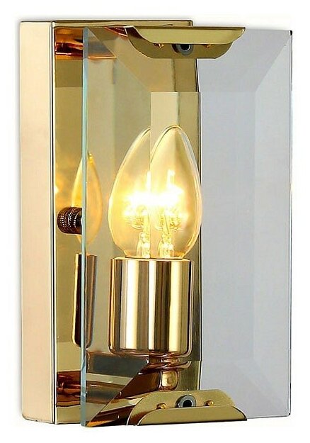 Люстры и потолочные светильники Ambrella TR5157 GD/CL золо/прозрачный E14/1 max 40W 210*130*100