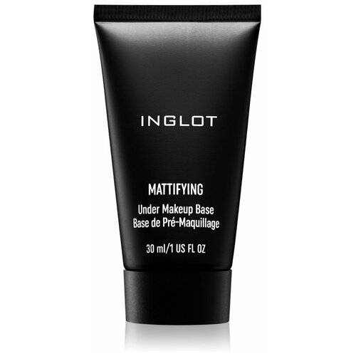 Inglot База под макияж Mattifying Under Makeup Base, 35 мл, прозрачный основа для макияжа inglot основа под макияж inglot матирующая база mattifying under makeup base