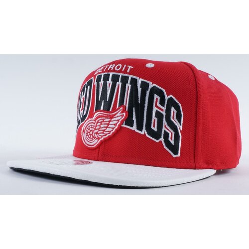 фото Бейсболка mitchell&ness offisde detroit red wings (красный) mn-nhl-eu152-detred-red