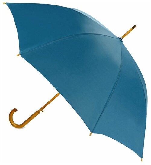 Зонт-трость полуавтомат, купол 115 см, синий