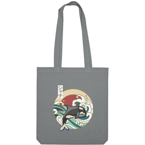 фото Сумка шоппер us basic, серый