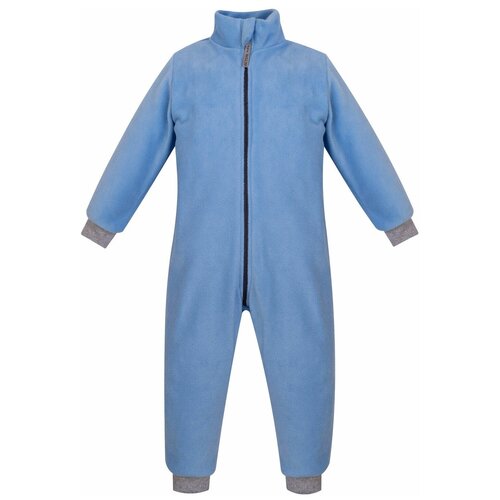 фото Комбинезон детский 279г(ш), утенок, флисовый, рост 92 см, голубой