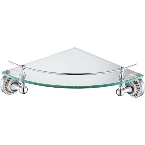 Полка стеклянная Zeegres Z.CLASS (27117301) угловая