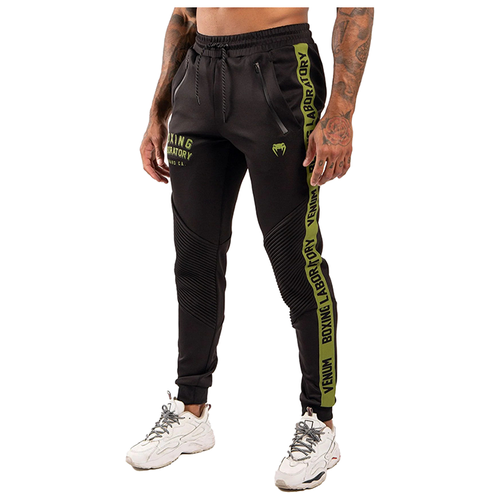 Спортивные штаны Venum Boxing Lab Black/Green (M)