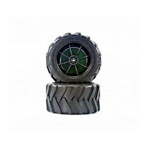 колеса в сборе louise rc для автомоделей monster truck 1 8 hex 17mm 2шт Колеса в сборе 2шт. для автомоделей Himoto E18MC, E18MCL