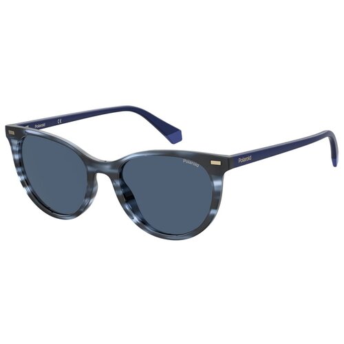 Солнцезащитные очки Polaroid Polaroid PLD 4107/S JBW C3 PLD 4107/S JBW C3, синий очки солнцезащитные ralph anderl panto chrome blue