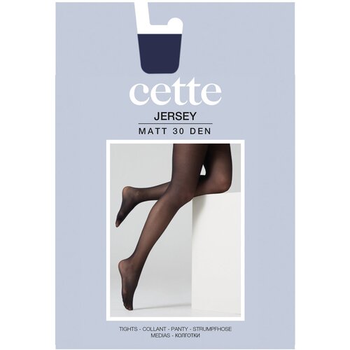 Колготки  Cette Cette Jersey, 30 den, матовые, с ластовицей, без шортиков, размер 1-2, коричневый