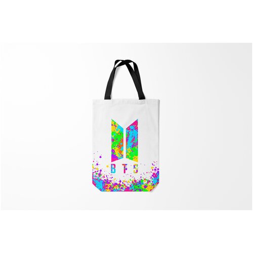 фото Сумка-шоппер / 31х42 см / k pop / bts colors burnettie