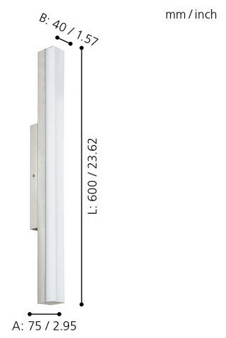 94617 Бра (настенный светильник) для зеркал EGLO Torretta - фотография № 2