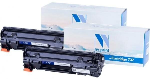 Набор картриджей NV-Print NV-737-SET2 для i-Sensys 210 211/ 212/ 212w/ 216/ 216n/ 217/ 217w/ 220/ 226/ 226dn/ 229/ 229dw/ 231/ 232w/ 237w/ 244dw/ 247d