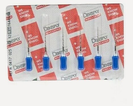 Изображение товара Протейперы ручные (6шт) ProTaper Дентсплай Майлифер (Dentsply Maillefer)в наборе ( 31 мм F3 (6 шт/уп) Синие)