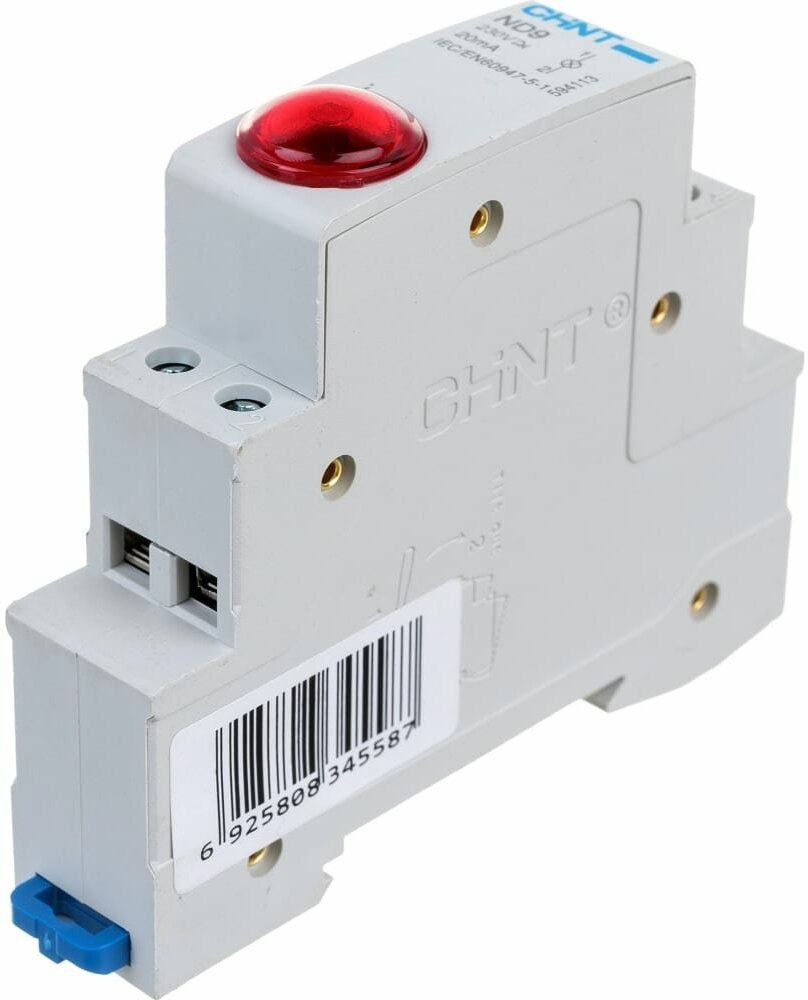 CHINT Индикатор ND9-1/r красный , AC/DC230В LED 594113