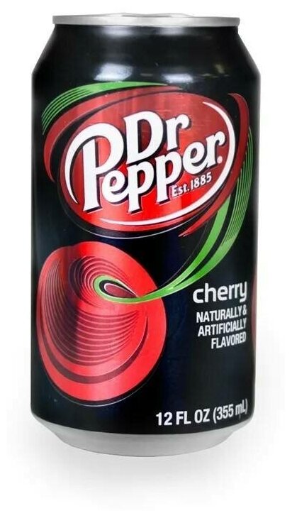 Dr.Pepper Cherry 0.355л Упаковка 12 шт - фотография № 5