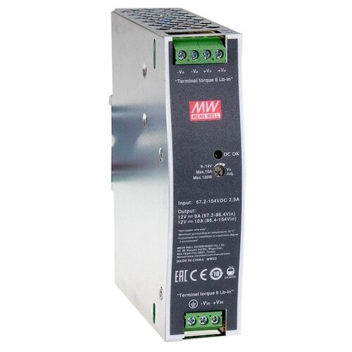 Источник питания DC/DC Mean Well DDR-120C-12 источник питания dc dc mean well ddr 60l 12